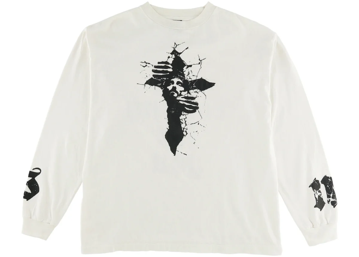 White Saint Mxxxxxx Coming for You L/S Tee - Saint Michael 