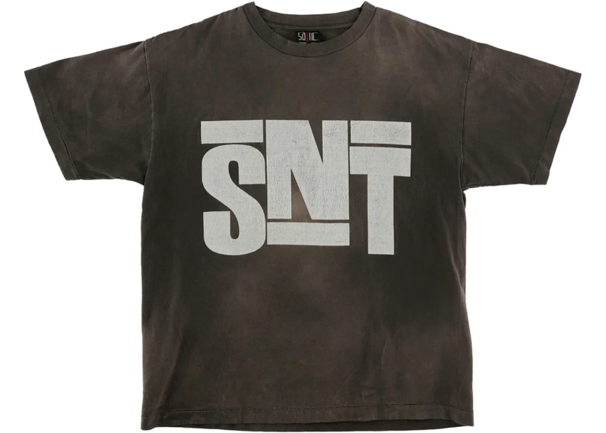Black Saint Mxxxxxx SNT Business Tee - Saint Michael Clothing